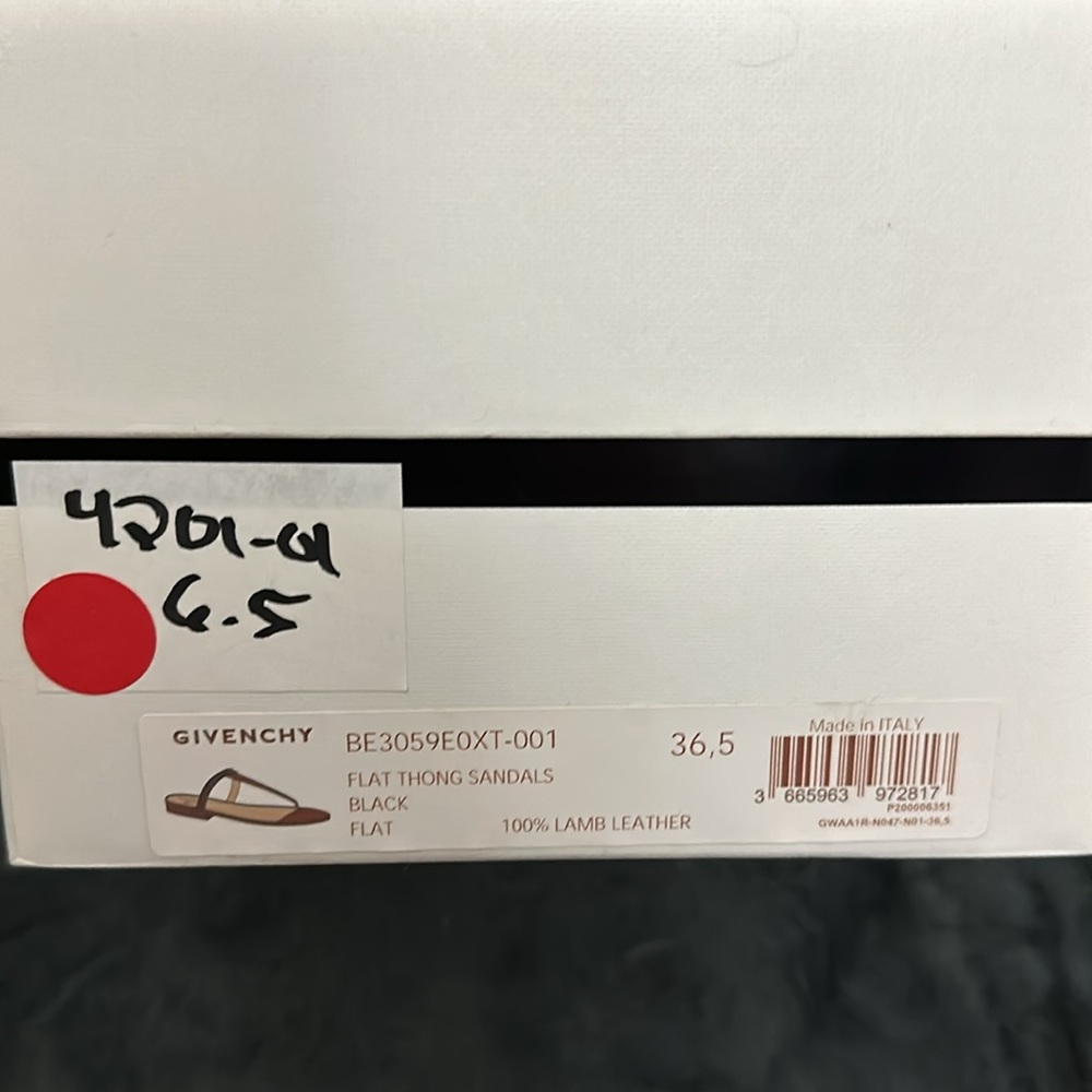 Authentic Givenchy Thong Sandals - image 5